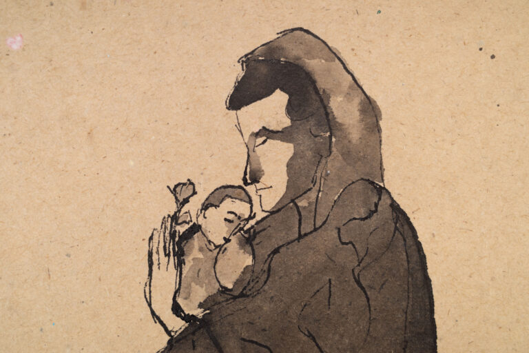 Mother and Child by the Sea