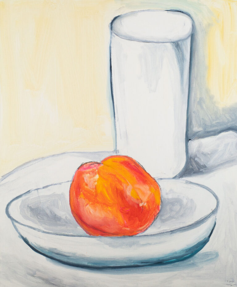 Peach and Glass
